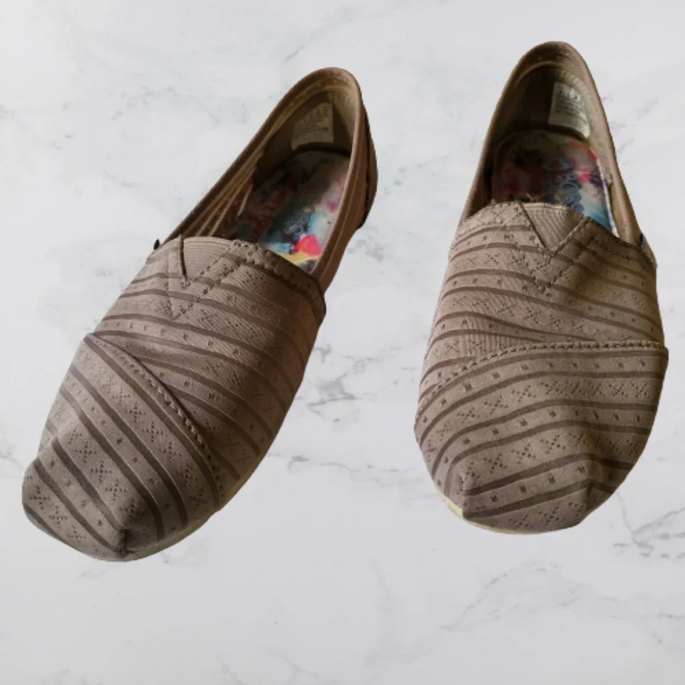 Skechers Bobs Plush-Prima Pup Slip on Ballet Flat Women's